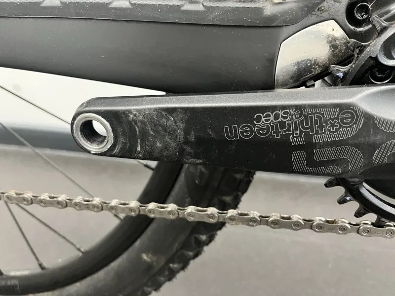 EX DEMO Trek E-Caliber 9.6 Electric Mountain Bike X-Large 2024 in Grey and Black-2